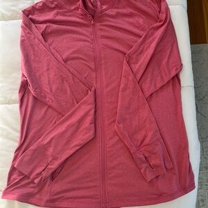 Women’s Lightweight Zip-Front Jacket in Rose